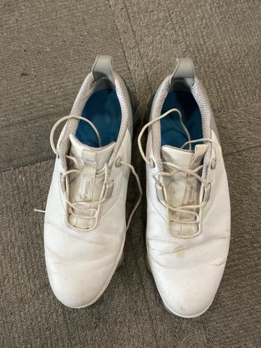 Used Foot Joy Mens Golf Shoes White Senior 11 11614-S000243648