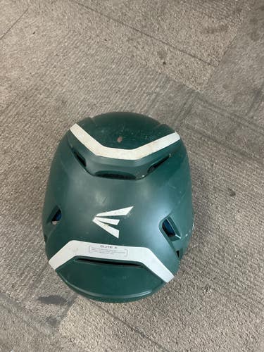 Used Easton ELITE BATTING HELMET Batting Helmet No Mask Green One Size 11614-S000243644