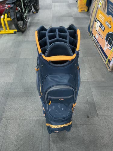 Used Vice GOLF VICE 16 WAY BAG Mens Cart Bag Navy Blue 11614-S000243617