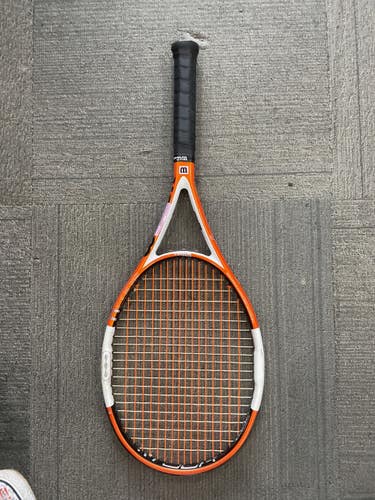 Used Wilson NCODE N TOUR Adult Tennis Racquet Orange 4 3/8" 11614-S000243610