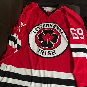 Letterkenny Irish Shorsey #69 Hockey Jersey size XXL