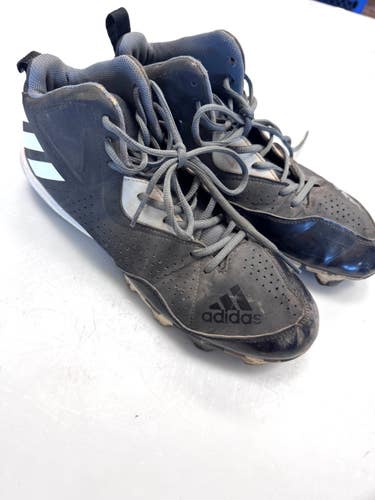 Used Adidas Adult FB Cleats Black Senior 10.5 11860-S000315215