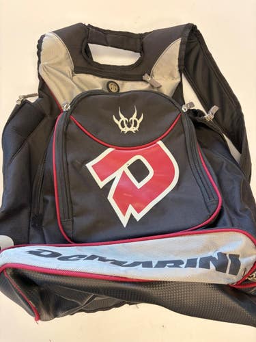 Used Demarini BACKPACK BB/SB Player Backpack Black 11860-C000315177