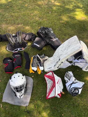 30" CCM Axis 1.9 Regular Goalie Full Set (Used)