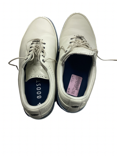 Used Adidas MC80 Mens Golf Shoes White Senior 10.5 11613-S000189349