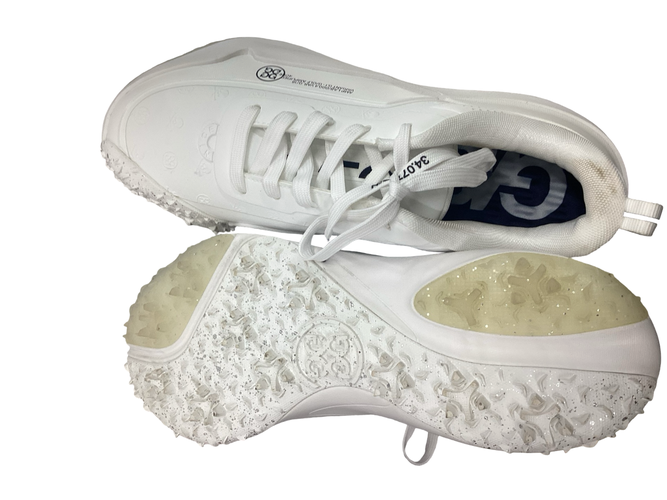Used GFORE AMP LAB G.1 Mens Golf Shoes White Senior 11.5 11613-S000189451