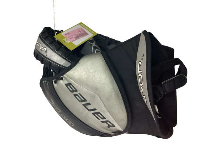 Used Bauer VAPOR X 40 Junior Goalie Catcher Black 11613-S000189439