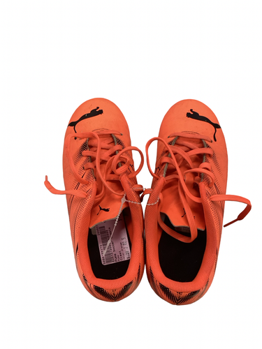 Used Puma Soccer Cleats Orange Junior 02.5 11613-S000189373