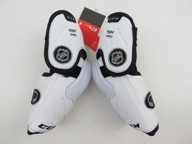 CCM 19K NHL Pro Stock Ice Hockey Player Elbow Pads Protective Size Senior Medium