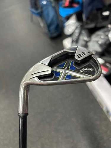 Used Callaway X22 Mens Individual Iron LH 7 Iron 11337-S000496256