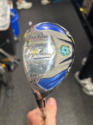 Used Tour Edge HOT LAUNCH 2 Mens Hybrid Club LH 6 Hybrid 11337-S000496253