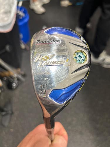 Used Tour Edge HOT LAUNCH 2 Mens Hybrid Club LH 4 Hybrid 11337-S000496251