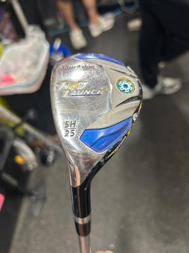 Used Tour Edge HOT LAUNCH 2 Mens Hybrid Club LH 5 Hybrid 11337-S000496252