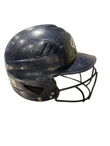 Used Rawlings COOLFLO Batting Helmet No Mask Royal Blue MD 11847-S000038527
