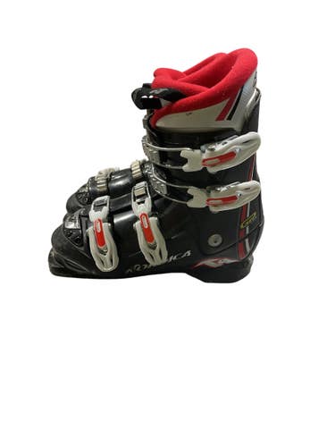 Used Nordica GP TJ JUNIOR Boys DH Ski Boot Black 260 MP - M08 - W09 11847-S000038525
