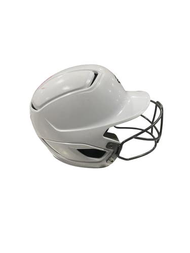 Used Easton BATTING HELMET Batting Helmet w/Mask White SM 11847-S000038514