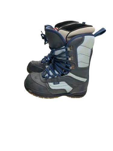 Used Vans SNOWBOARD BOOTS Mens Snowboard Boots Carolina Blue Senior 7 11847-S000038499