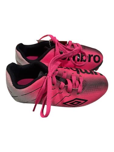 Used Umbro Soccer Cleats Pink Youth 09.0 11847-S000038494