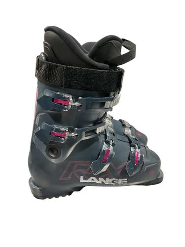 Used Lange RX Mens DH Ski Boot Grey 265 MP - M08.5 - W09.5 11847-S000038487
