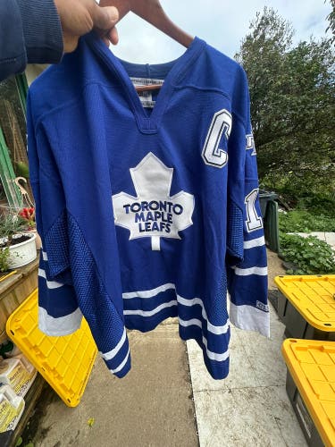 Toronto Maple Leafs Blue XXL Men's CCM Jersey (Used) Mats Sundin 1990’s