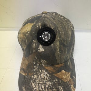 NWT Head-Lite G2 LED Flashlight Hat Mossy Oak Camo Adjustable StrapBack OSFA
