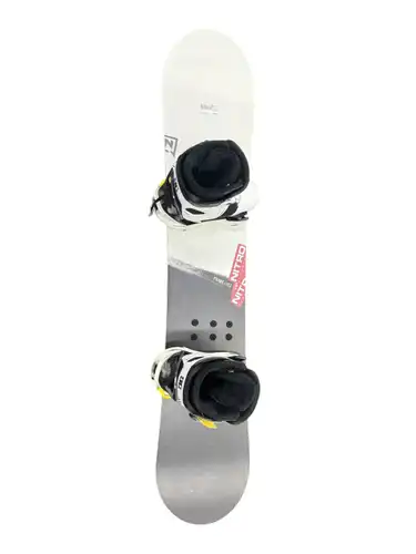 Nitro Prime Snowboard 152 cm + Burton Step-On Bindings + DC Judge Boa Step-On Boots sz9 (Used)