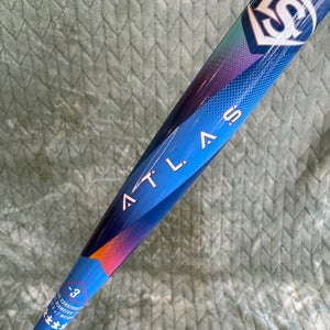 2025 Louisville Slugger Atlas Alloy Bat BBCOR Certified (-3) Alloy 29.5 oz 32.5" (Used)