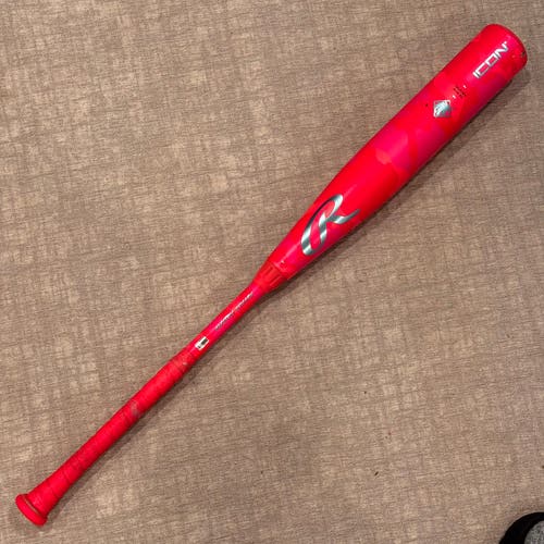 2025 Rawlings Icon Composite USSSA Certified Bat (-5) 27 oz 32" (Used)