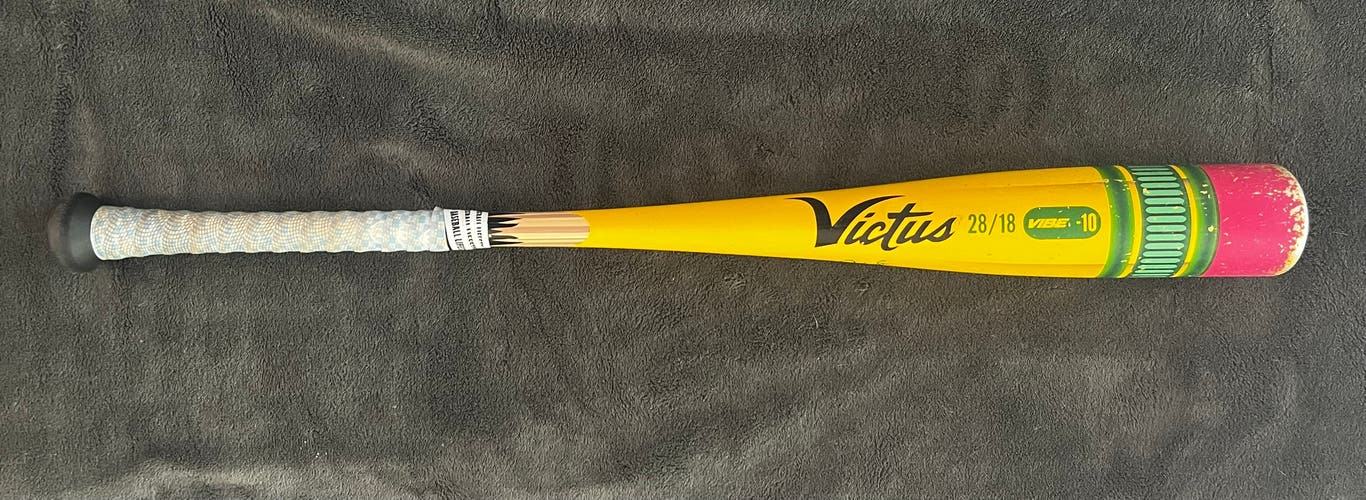 2024 Victus Vibe Alloy USABat Certified Bat (-10) 18 oz 28" (Used)
