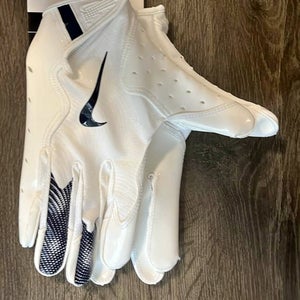 White XL Adult Nike Vapor Jet 7.0 Gloves (New)
