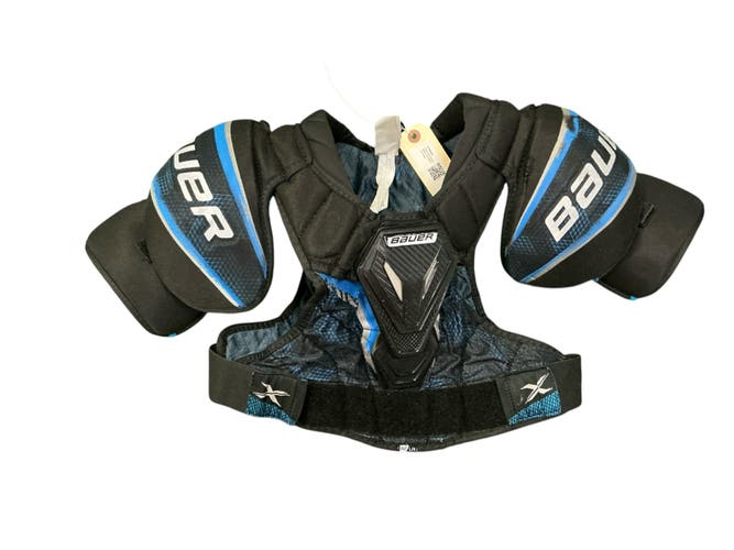 Large Intermediate Bauer X Shoulder Pads (Used)