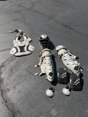 Black/Gray All Star Classic Pro Catcher's Set (Used)