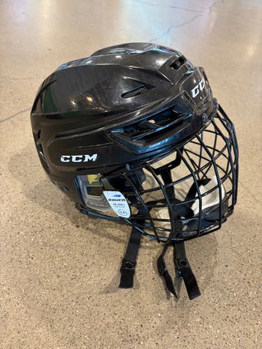 Black Large CCM Tacks 210 Helmet (Used)