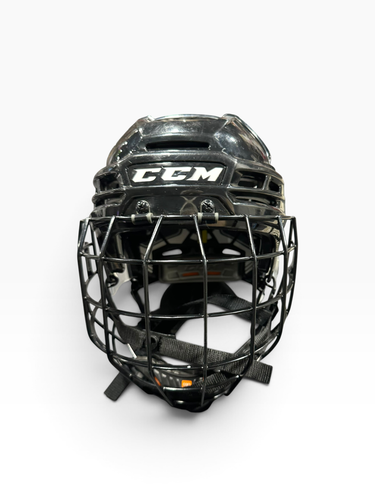 Used CCM TACKS 910 Helmet Cage Combo Black MD 11375-C000381881