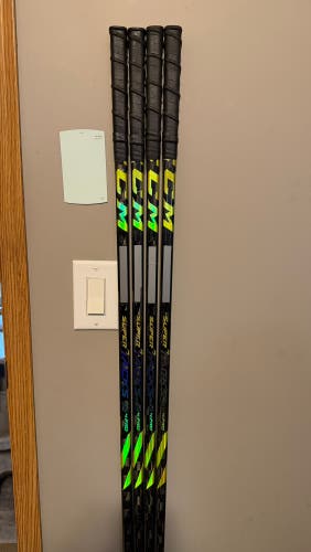 Senior CCM Super Tacks AS4 Pro Left Hand Hockey Stick P88 70 Flex (Used)