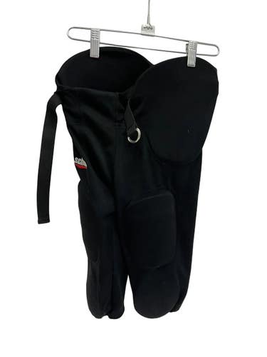 Used Schutt Youth LG Black Football Integrated Pants 11692-S000156981