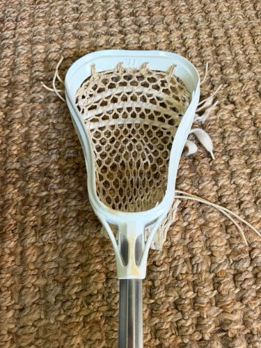 Vintage Warrior Patriot USA Complete Lacrosse Stick Alloy 2000 Shaft