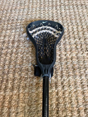 Nike Blur 10 Complete Lacrosse Stick with Nike Aero 10 Aluminum Shaft Used