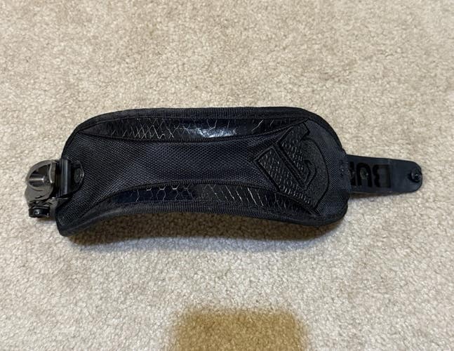 Burton Custom Snowboard binding Right Ankle Strap Large black