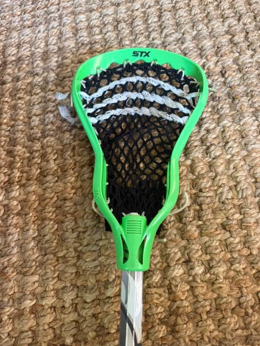 STX Stallion 100 Lacrosse complete stick