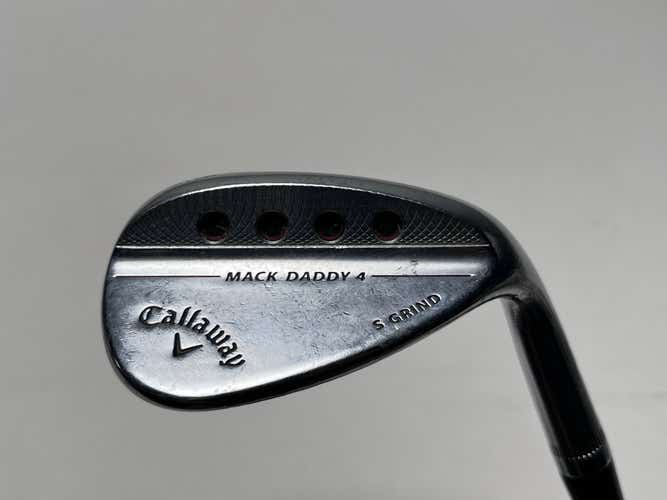 Callaway Mack Daddy 4 Chrome Sand Wedge  56* 10 S TT DG S200 Tour Issue 115g RH