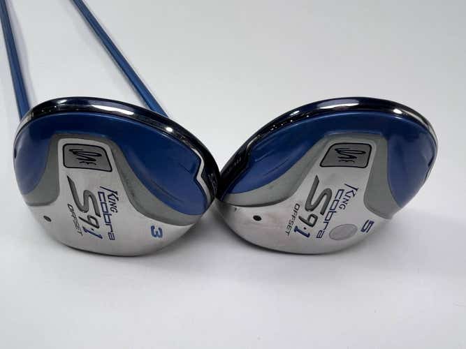Cobra S9-1 M OS 3 & 5 Fairway Wood Set 15* | 18* Ladies Graphite RH