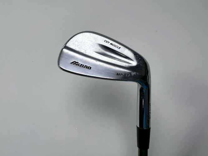 Mizuno MP 67 Single 8 Iron Aldila NV Green 85g Regular Graphite Mens RH