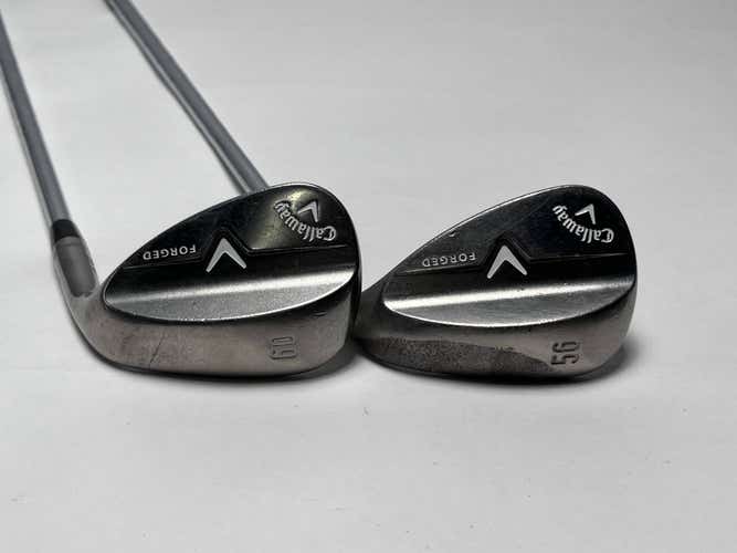 Callaway Forged Trivalent Dark Chrome Wedge Set 56* 11 | 60* 9 KBS Tour Stiff RH