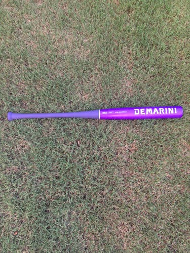 2027 DeMarini Velvet Thunder Wood Composite BBCOR Certified Bat (-3) 31 oz 34" (New)