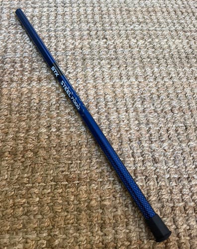 Stx steel 7000 blue lacrosse shaft used