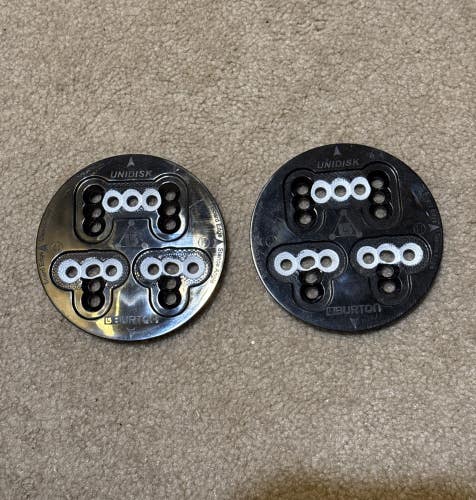 Burton 3 And 4 Hole Uni Discs For Snowboard binding