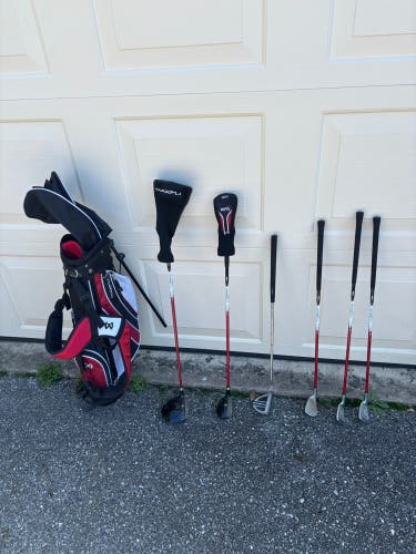 Junior Maxfli REV 2 Right Handed Clubs (Full Set) 6 Pieces (Used)