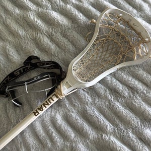STX women lacrosse googles + Adult Nike Lunar Stick (Used)
