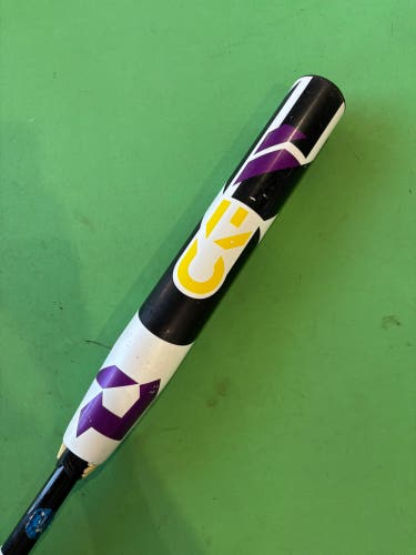 White 2025 DeMarini CF Composite Bat (-11) 19 oz 30"